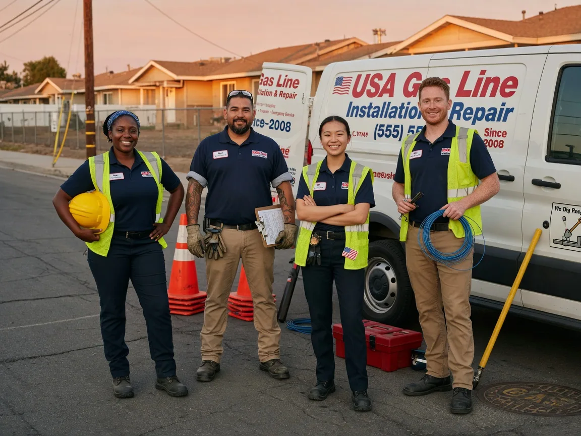 Gas Line Installation company in Orangevale, CA
